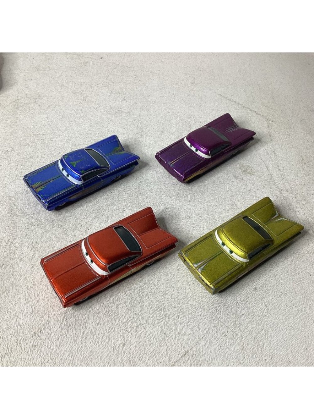 Disney Pixar Cars The Ramones Lot of 4 Versions 1:55 Die-Cast Ramone Hydraulics
